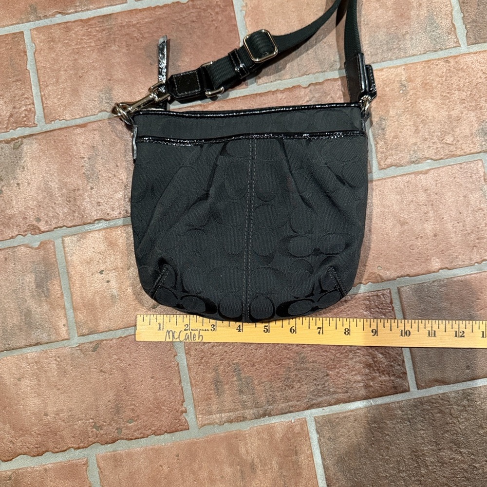 Coach Black Signature Crossbody Bag - Picture 2 of 9
